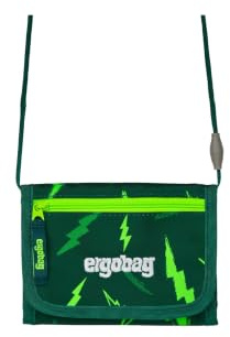 ergobag Brustbeutel | Für Kinder mit Kleingeldfach, Sichtfenster, Klettverschluss und Umhängeband, ideal für Ausflüge, Schule und unterwegs