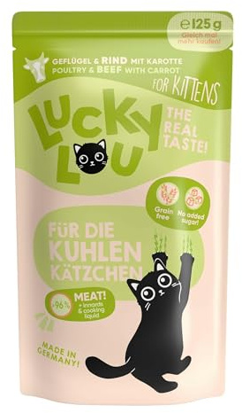 Lucky Lou LS Kitten Geflügel & Rind (0.12 kg)