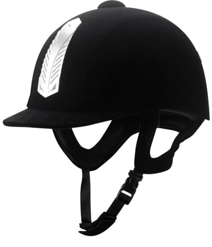 Sombrero de equitación – Casco de equitación Transpirable, Acolchado, Sombrero de equitación, Casco Protector de equitación, Casco Ajustable para Mujeres y Hombres, Sombrero de Seguridad