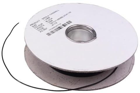 Black 1mm Thin Wall Cable 32/0.2mm 100M Reel 16.5A