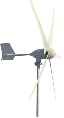 Generador Eólico, Home Farm-turbina aerogeneradora de eje Horizontal, 15KW, 12V, 24V, 48V, 3/5 aspas, ventilador de energía eólica, molino de viento, CA trifásica(5B,24V_15KW)