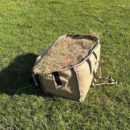 Ruggles Jute Hay Carry Bag - Eco Friendly Hay/Straw Transport/Tidy bag