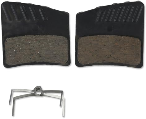 Guaber Pinze per bici da strada Blocco freno Scarpa 4 Pistoni Dissipazione del Calore Freni Blocco Mountain Bike Disco Brake Pad Biciclette