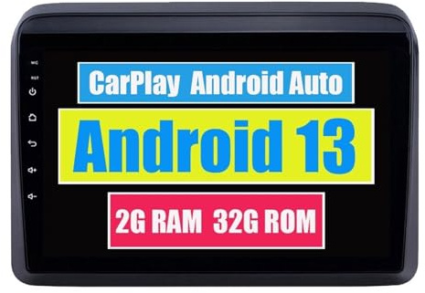 Tablette de Voiture Autoradio CarPlay Android Auto avec Navigation GPS pour Suzuki Ertiga 2018-2020