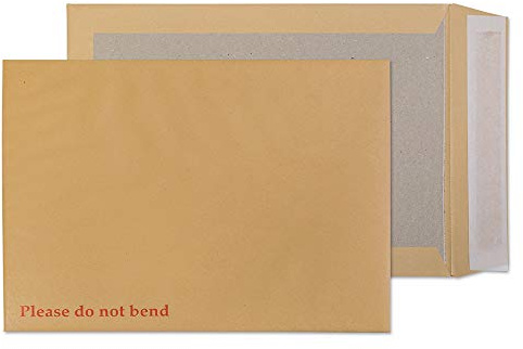 Blake Premium Avant Garde AG0056 Schwere, Extra Starke Papprückwand Versandtasche Haftklebung Creme Manille C4 229 x 324 mm 130 g/m² | 5 Stück