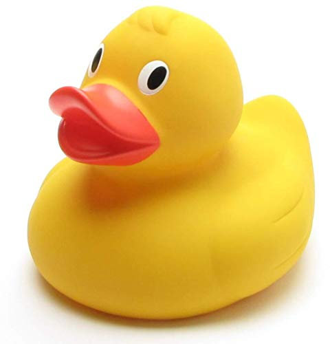 Duckshop I Badeente XL 21cm I Quietscheentchen I Quietscheente I L: 21 cm I Geschenk Geburtstag I Präsent Sammler