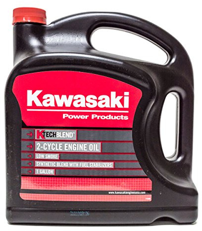 Kawasaki Genuine 1 Gallon OEM 2-Cycle K-Tech Engine Oil / 99969-6086