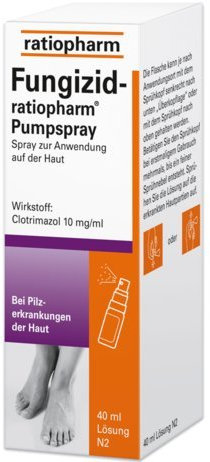 ratiopharm FUNGIZID-ratiopharm Pumpspray - 40 ml Spray 03417781