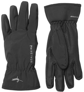 Sealskinz Unisex allväder vattentät lättviktig handske – svart, M