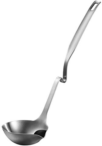 Schöpflöffel, Edelstahl-Ölskimmer, Suppenlöffel, Fettabscheider, Stahlkelle, Ölskimmer, Stahlkelle, Ölskimmer, Löffel, Filter, Speiseölfilter, Ölskimmer, Restaurant, Haushalt