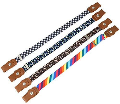 PRETYZOOM 4 Stück Kindergürtel Taillenband Für Kinder Korsettgürtel Wickelgürtel Für Damen Kleinkindgürtel Dornschließe Cinturones De Mujer Para Vestidos Bund Stoff Baby Elastisch Kunstleder