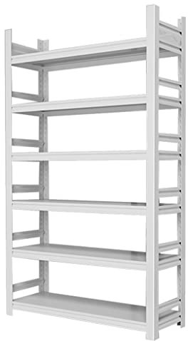 FIFOR Garagenregale, 6-stöckiges Schwerlastregal, Regale zur Aufbewahrung, 1980 LB Kapazität (660 LB pro Regal), for Werkstatt, Schuppen, Büro (Color : A(4 Tier), Size : 80 * 50 * 160cm)