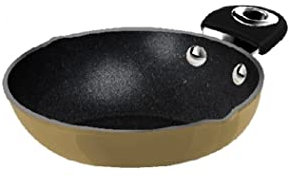 Aeternum Deco Glamour Bialetti Pfanne mit Antihaftbeschichtung, 16 cm