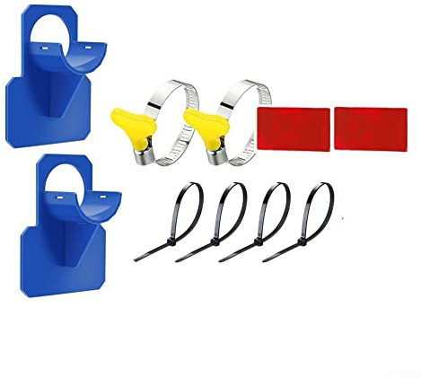 Lot de 2 supports de fixation pour tuyau de piscine hors sol pour Intex