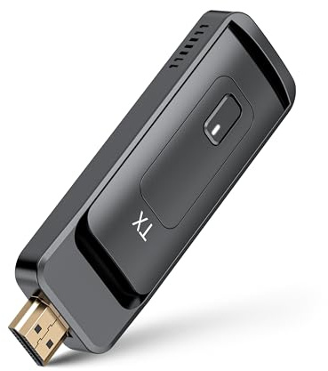 TIMBOOTECH Wireless hdmi Transmitter, Used with Wireless HDMI Kits, 1RX Paired Up to 8 TX, Foldable Antenna, 5G Stream Video & Audio Wireless HDMI Extender