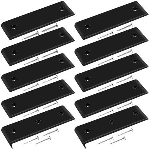 Decorhome Bootsanhänger-Etagen-Gleitpads – 10-teiliges Bootsanhänger-Etagen-Slicks-Set | Schützen Sie Die Enden Von Bootsanhängerkojen | Glattere Bootskojen-Rutschpads | Bootsanhänger Glide Bunk Ender