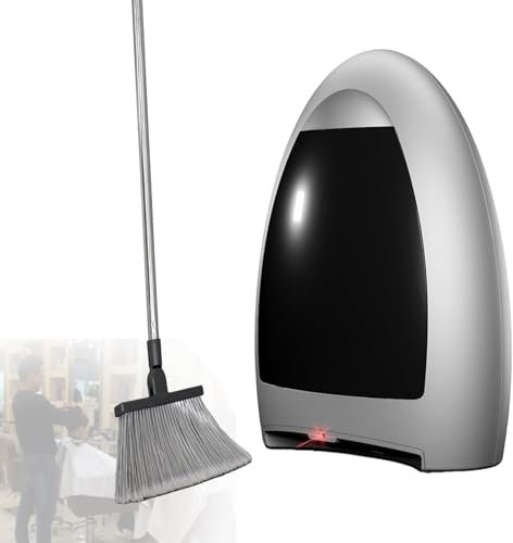 Aspiradora AutomáTica De 1000W, DiseñO Sin Bolsa Y Sin Contacto,Con FiltracióN De Alta Eficiencia Para Pelo De Mascotas,Comida Y Suciedad.Ideal Para El Hogar,La Cocina Y El SalóN,Grey