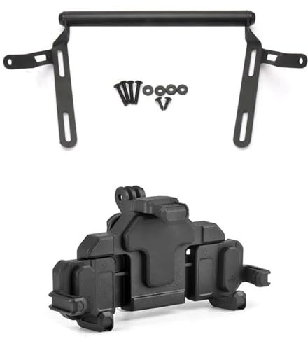 ZEEBQHKLW Support de Navigation pour Y&amaha N-Max NMAX 155 NMAX155 2020 2021 2022 2023 2024 Support De Navigation pour Moto Adaptateur GPS pour Smartphone(3)