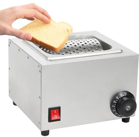 Elektrische Butterrad 2025 Upgrade – 3s Schmelzfunktion für Burger, Brot & Sandwiches | Temperaturregelung 0-110°C | Spart 30% Butter | Edelstahl 304 | Ideal für Zuhause, Café, Food Truck