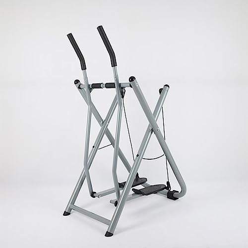 Bicicletta ellittica pieghevole, Dual Trainer per allenamento cardio a casa, attrezzatura da palestra salvaspazio