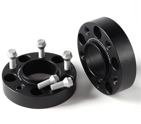 Spurverbreiterungen mit Für A4/A5/A6/A7/A8/S3/S4/S5/S6/S7/Q5/RS4/RS5/RS6 2 Stück 20-50mm Spurverbreiterung Adapter PCD 5x112 CB 66,5(2Piece 35MM 14x1.5)