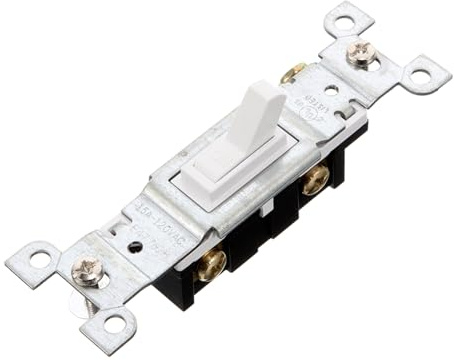 DOITOOL Interruptor De Pared Con Enchufe De Corriente Multiusos Para Dispositivos Eléctricos Interruptor Y Enchufe Pared Para Hogar Oficina Y Renovación 4.13 X 1.57 X 1.29 in