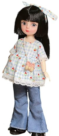 1/6 BJD-Puppe, 30CM, 20 bewegliche Gelenke-Kugelgelenk, Zarter Puppenschmuck, DIY Modepuppen Kleidung Spielzeug, Für Halloween, Weihnachten und Geburtstagsgeschenk - Style#L