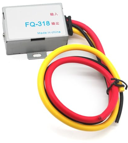 Sbshiouu 12 V automatischer Geräuschunterdrücker mit einfacher Installation, Automobil-Schallfilter für verbesserte Musik auf der Straße, Langstreckenfilter