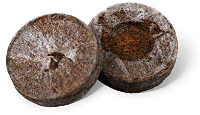 Grünbedarf 1000 x Jiffy Tourbe Source Pot 42 mm Pots de Culture Source Comprimés Tourbe Quel ltabs Rond