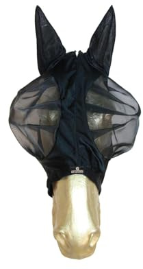 Kentucky Horsewear - Fliegenmaske - Slim Fit - Schwarz - Cob
