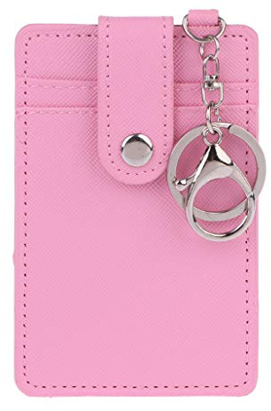 SimpleLife Soft Leather Travel Wallet with Keychain - Credit Card, ID Card Holder