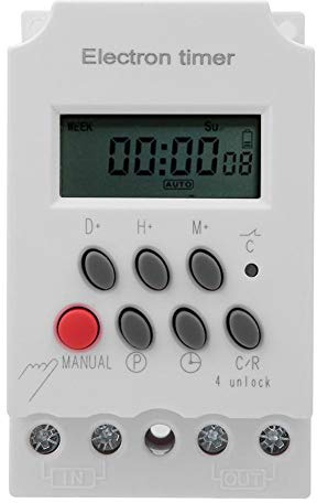 220VAC 30A Electronic Timer Switch KG316T III Microcomputer Programmable Large Current Relay Wall Mount Timer for Home Automation Energy Saving