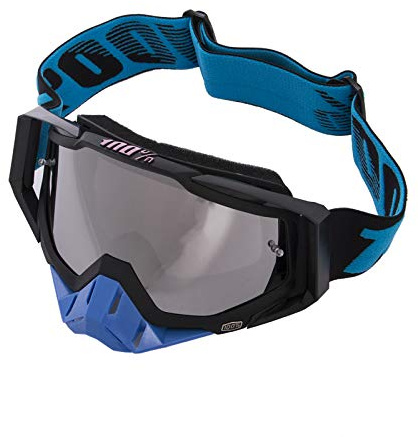 Carolilly Motorradbrille Retro Brille Motorrad Winddichte Brille Fahrradbrille Herren Motocross Brille Schwarz Skibrille Herren (D, Einheitsgröße)