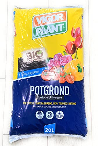 Terriccio universale Potground 20 lt per tutte le piante da Giardino ,orto , terrazzo e interno