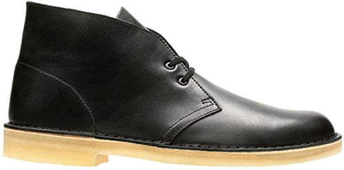 Clarks Botas Chukka Desert para hombre, Nub marrón oscuro, 45 EU