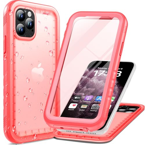 Cozycase TOP Militärschutz wasserdichte 360 Hülle Für iPhone 11 Pro Max | Outdoor Panzerhülle Full Armor Case, Vorne Hinten Komplett Schutz, Soßfest Staubschutz Baustelle Waterproof Handyhülle