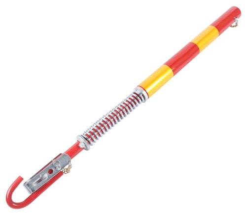 Akuoyiexemye Barre de remorquage de voiture 5T avec amortissement à ressorts, longueur de remorquage 175 cm, barre de remorquage de sécurité pour remorque, aide routière de voiture AHK