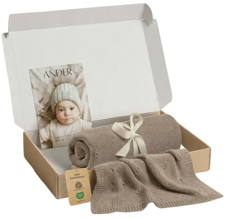Ander Babydecke Merinowolle 75x100 cm OEKO-TEX