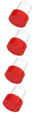 HOODANCOS 4stücke Roter Stempelbox Aus Kunststoff Praktische Aufbewahrung Für Büro-stempel Kompakte Und Elegante Lösung Für Offizielle Siegel Für Täglichen Gebrauch Und Einfache