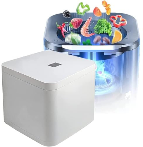 XCSCUK Composteur de déchets de Cuisine, Poubelle de compostage 550W, Poubelle de Cuisine Intelligente, cycleur de déchets Alimentaires de comptoir