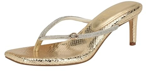 Guess Mayan, Sandali con Tacco Donna, Oro 788, 35 EU
