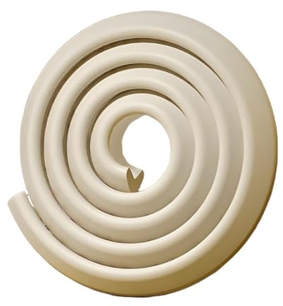 LIANTIAN Bettumrandung, Tischeckenschutz, individuelle Länge, leicht zu zerlegen, geeignet für Zuhause(beige,400 * 1.7 * 1)