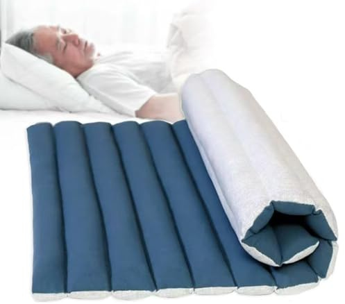 BLUEZY Cojín Antiescaras, Colchón Antidecúbito para Ancianos, Paciente Anciano Transpirable Acostado En La Cama, No Inflable, Suave, Almohadilla De Colchón para Aliviar La Presión B,L60cm*W70cm