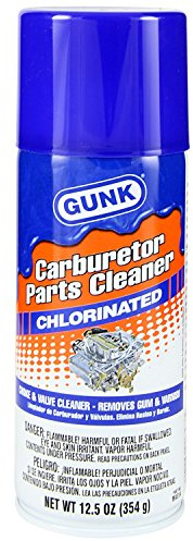 GUNK M4814/6 Chlorinated Carburetor Parts Cleaner , One Each, 12.5 oz.