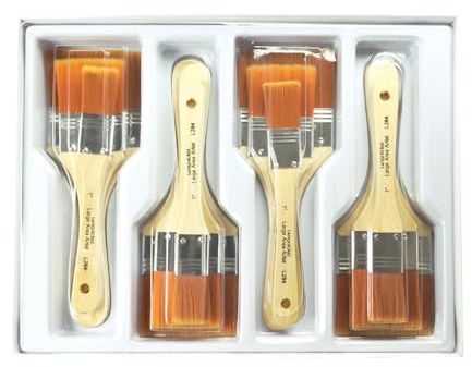 Royal and Langnickel Large Area Brush Set - Gold (Pack of 12)