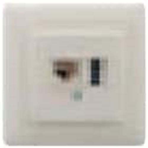 ZE-KOM Kombidose IAE/UAE 8(6)-TAE 6 F+N - Anschlussdose, unterputz - TAE-F+N, RJ-45 (6-polig), 1-579.23.1.71