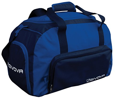 givova B022, Borsa Palestra Unisex – Adulto, Azzurro/Blu, Taglia Unica