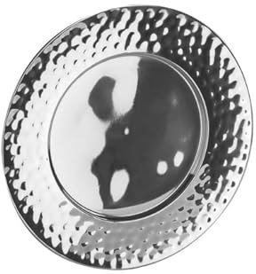 Unbekannt Fink 155024 Piatto Bandeja de Acero Inoxidable, Plata, 37 x 37 x 3 cm