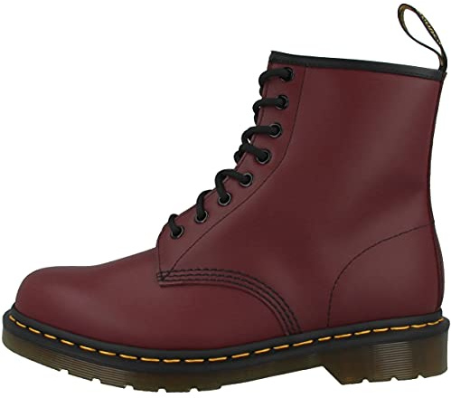 Dr. Martens 1460 - Botas con cordones para unisex, color rojo (cherry red), talla 41
