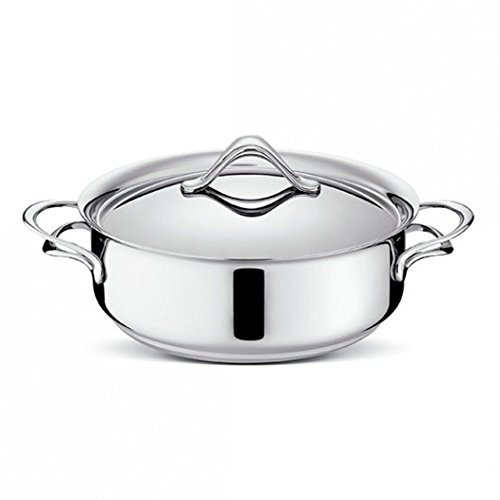 Lagostina 11110031824 Kasserolle avec Deckel, Melodia Lagofusion, 24 cm